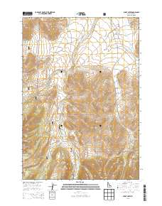 Burnt Creek 2013 topographic map thumbnail
