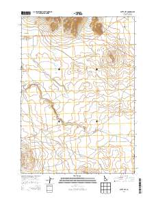 Butte City 2013 topographic map thumbnail