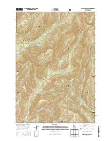 Butterfield Gulch 2013 topographic map thumbnail