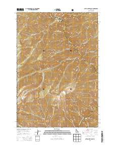 Butts Creek Point 2013 topographic map thumbnail