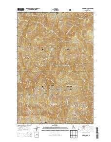 Buzzard Roost 2013 topographic map thumbnail