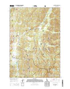 Cache Creek 2013 topographic map thumbnail