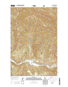 Calder 2013 topographic map thumbnail