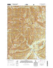 Cape Horn Lakes 2013 topographic map thumbnail