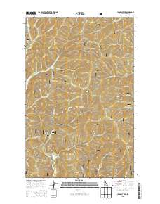 Cataract Peak 2013 topographic map thumbnail