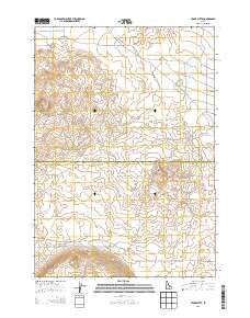 Cedar Butte 2013 topographic map thumbnail