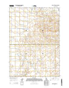 Cedar Butte SW 2013 topographic map thumbnail