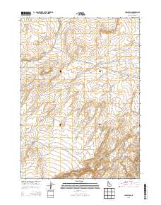 Chalk Hills 2013 topographic map thumbnail