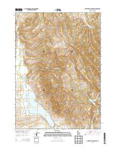 Chesterfield Reservoir 2013 topographic map thumbnail