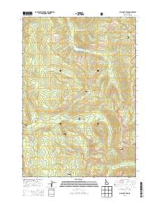 Chilcoot Peak 2013 topographic map thumbnail
