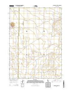 Cinder Cone Butte 2013 topographic map thumbnail