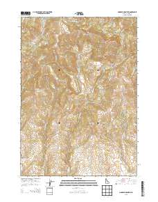 Cinnabar Mountain 2013 topographic map thumbnail