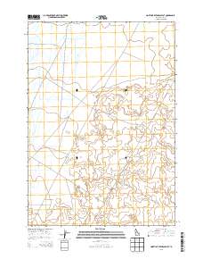 North of Ryegrass Flat 2013 topographic map thumbnail