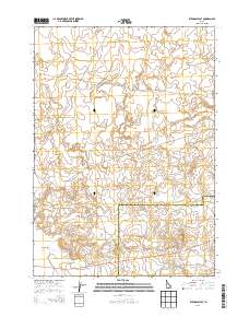 Ryegrass Flat 2013 topographic map thumbnail