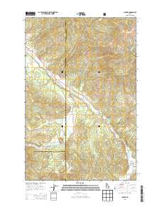 Clarkia 2013 topographic map thumbnail