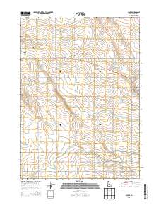 Clover 2013 topographic map thumbnail