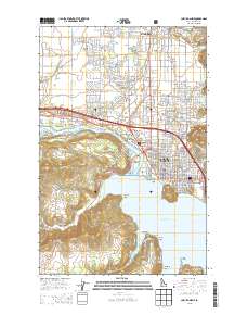 Coeur D'Alene 2013 topographic map thumbnail