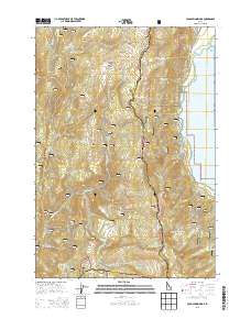 Cold Spring Ridge 2013 topographic map thumbnail