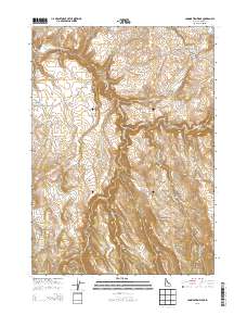 Combination Ridge 2013 topographic map thumbnail
