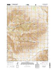 Connor Ridge 2013 topographic map thumbnail