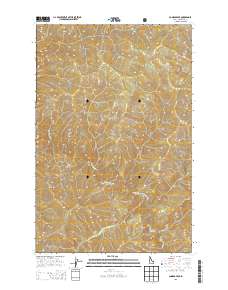 Conrad Peak 2013 topographic map thumbnail