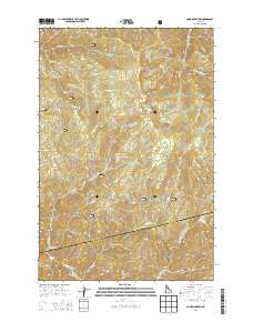 Cook Mountain 2014 topographic map thumbnail
