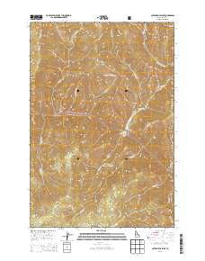 Cottontail Point 2013 topographic map thumbnail