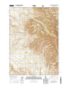 Cottonwood Creek 2013 topographic map thumbnail