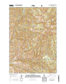 Council Mountain 2013 topographic map thumbnail