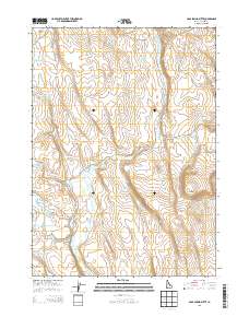 Crab Spring Butte 2013 topographic map thumbnail