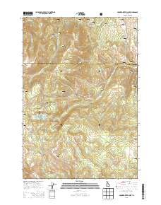 Crooked River Point 2013 topographic map thumbnail