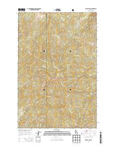 Crystal Peak 2013 topographic map thumbnail