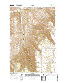 Culdesac South 2013 topographic map thumbnail