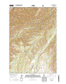 Cuprum 2013 topographic map thumbnail