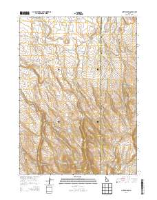 Curtis Draw 2013 topographic map thumbnail