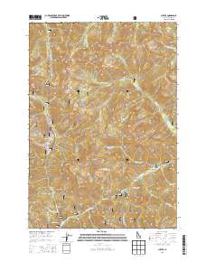Custer 2013 topographic map thumbnail