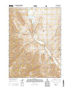 Daniels 2013 topographic map thumbnail