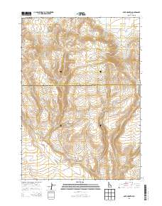 Davis Mountain 2013 topographic map thumbnail