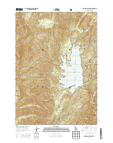 Deadwood Reservoir 2013 topographic map thumbnail