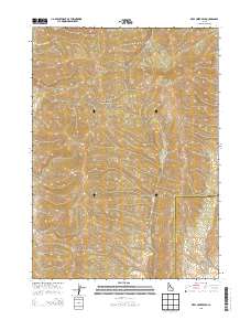 Deep Creek Peak 2013 topographic map thumbnail