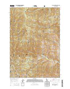 Degan Mountain 2013 topographic map thumbnail