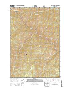 Devils Teeth Rapids 2013 topographic map preview