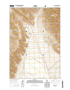 Dickey Peak 2013 topographic map thumbnail