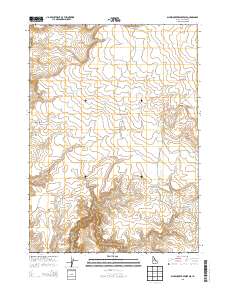 Dickshooter Reservoir 2013 topographic map thumbnail