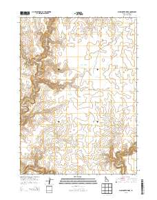 Dickshooter Ridge 2013 topographic map thumbnail
