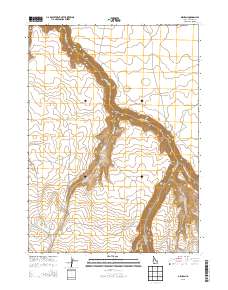Dishpan 2013 topographic map thumbnail