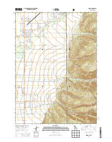 Driggs 2013 topographic map thumbnail