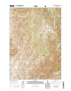 Dry Buck Valley 2013 topographic map thumbnail