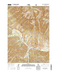 Easley Hot Springs 2013 topographic map thumbnail
