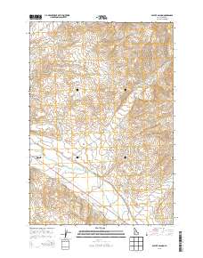 East of Salmon 2013 topographic map thumbnail